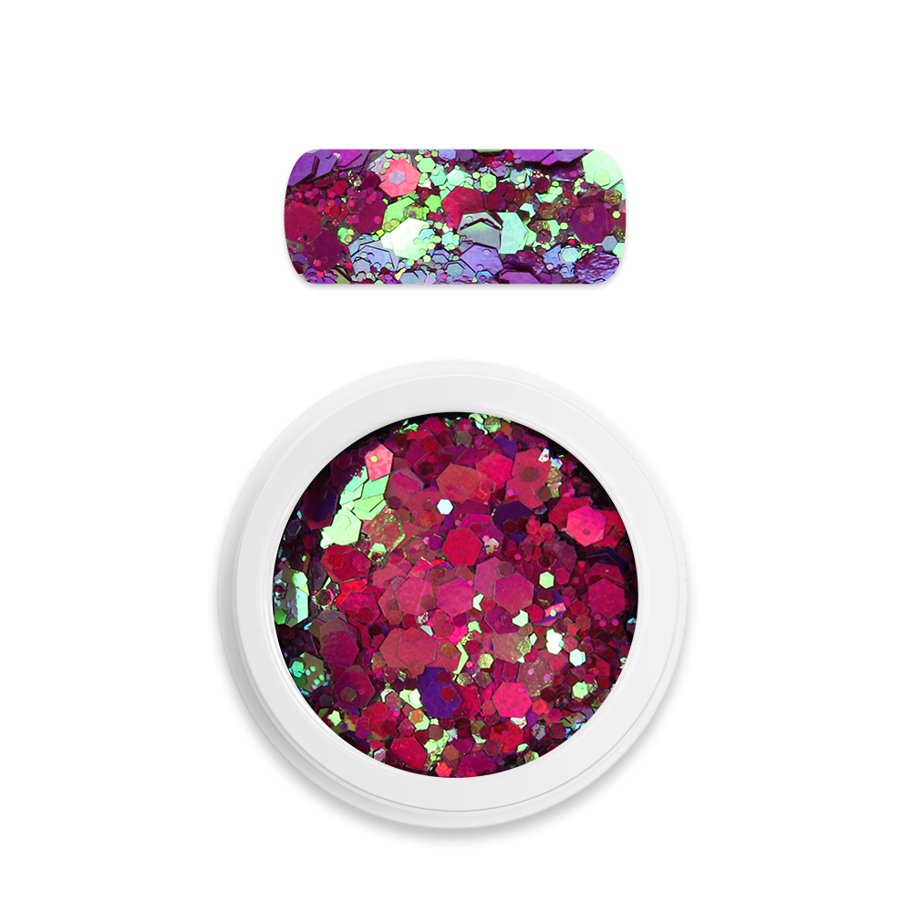 Holo Glitter Mix 14 Chameleon Mauve