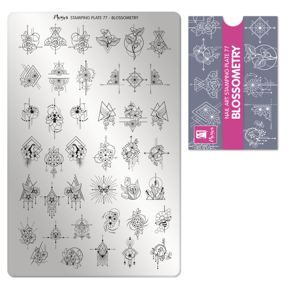 Stamping Plate 77 Blossometry