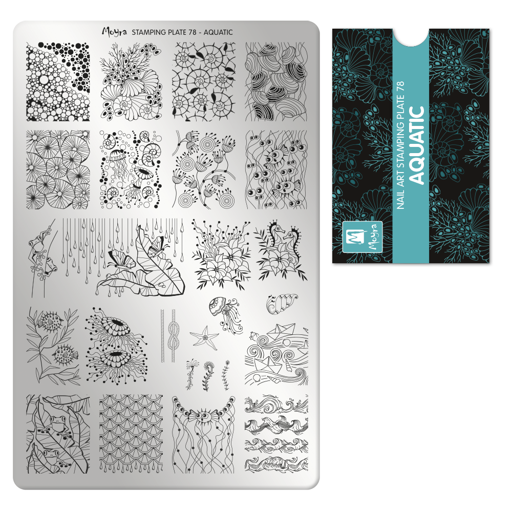 Stamping Plate 78 Aquatic