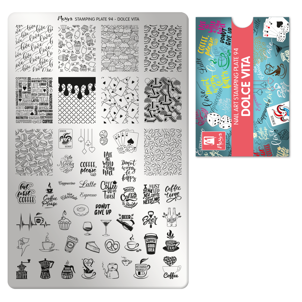 **Stamping Plate 94 Dolce Vita