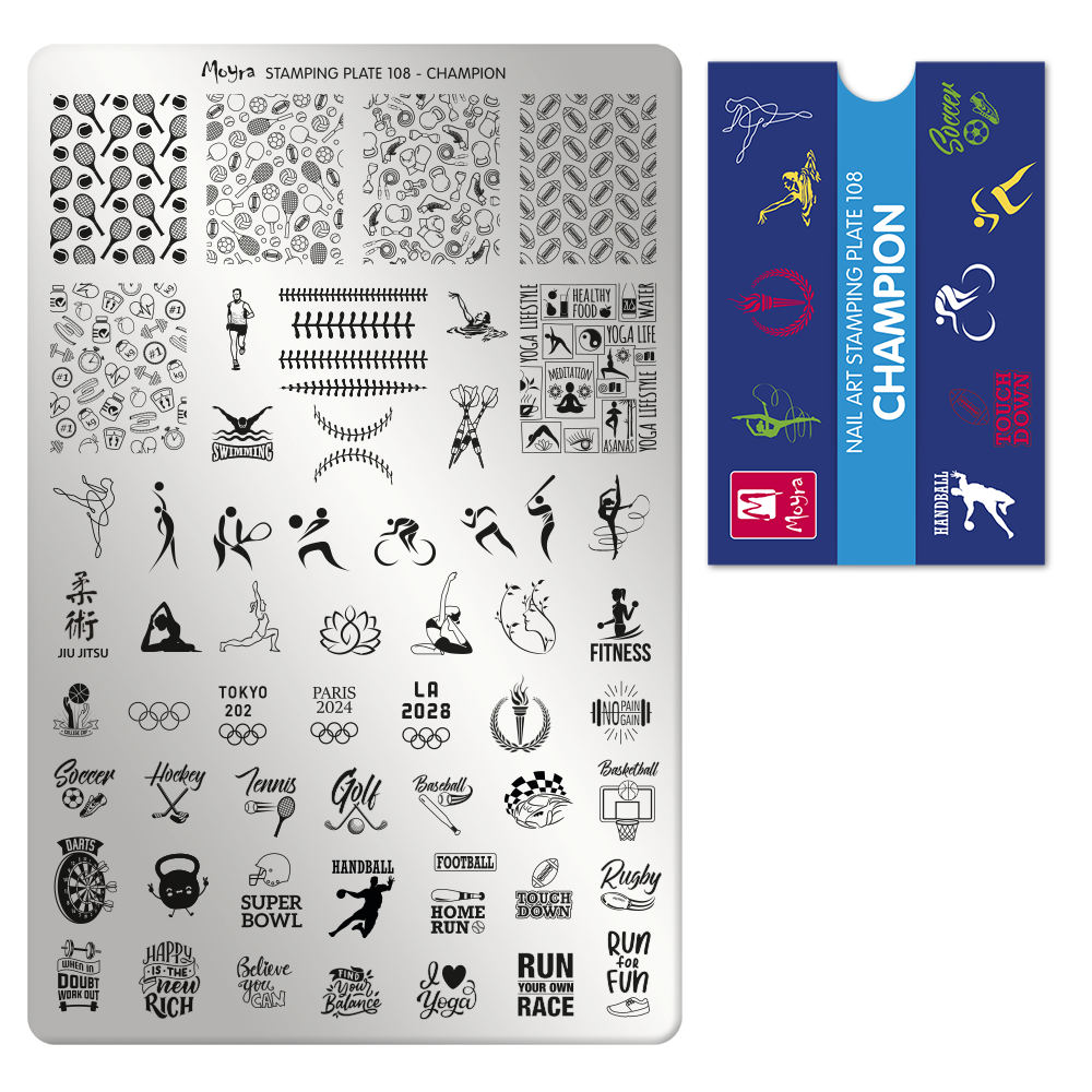 **Stamping Plate 108 Champion