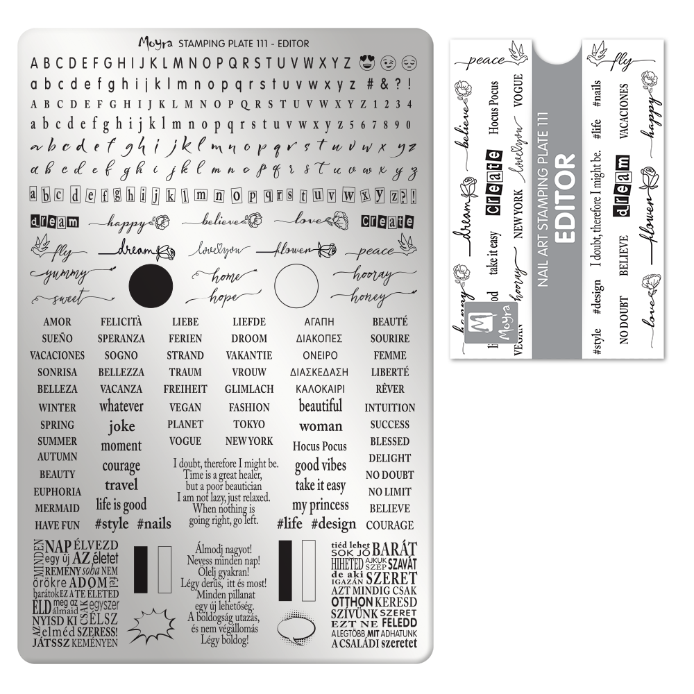 **Stamping Plate 111 Editor