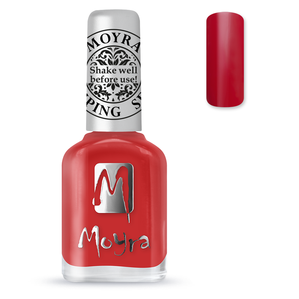 Stamping Nail Polish - Red 02