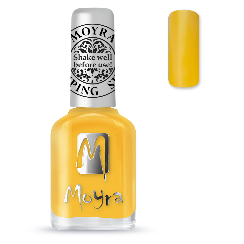 Stamping Nail Polish - Yellow 12