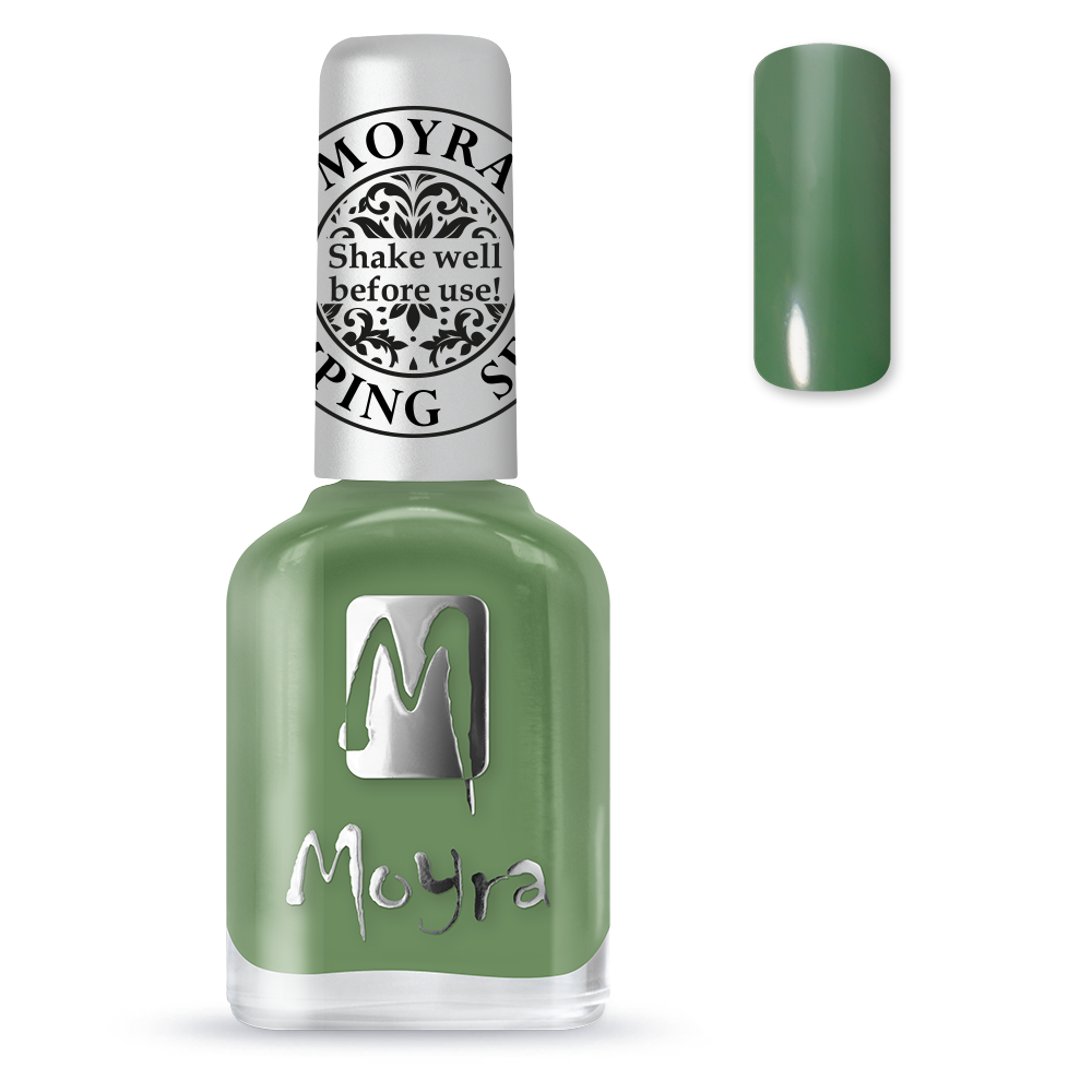 Stamping Nail Polish - Dark Green 14
