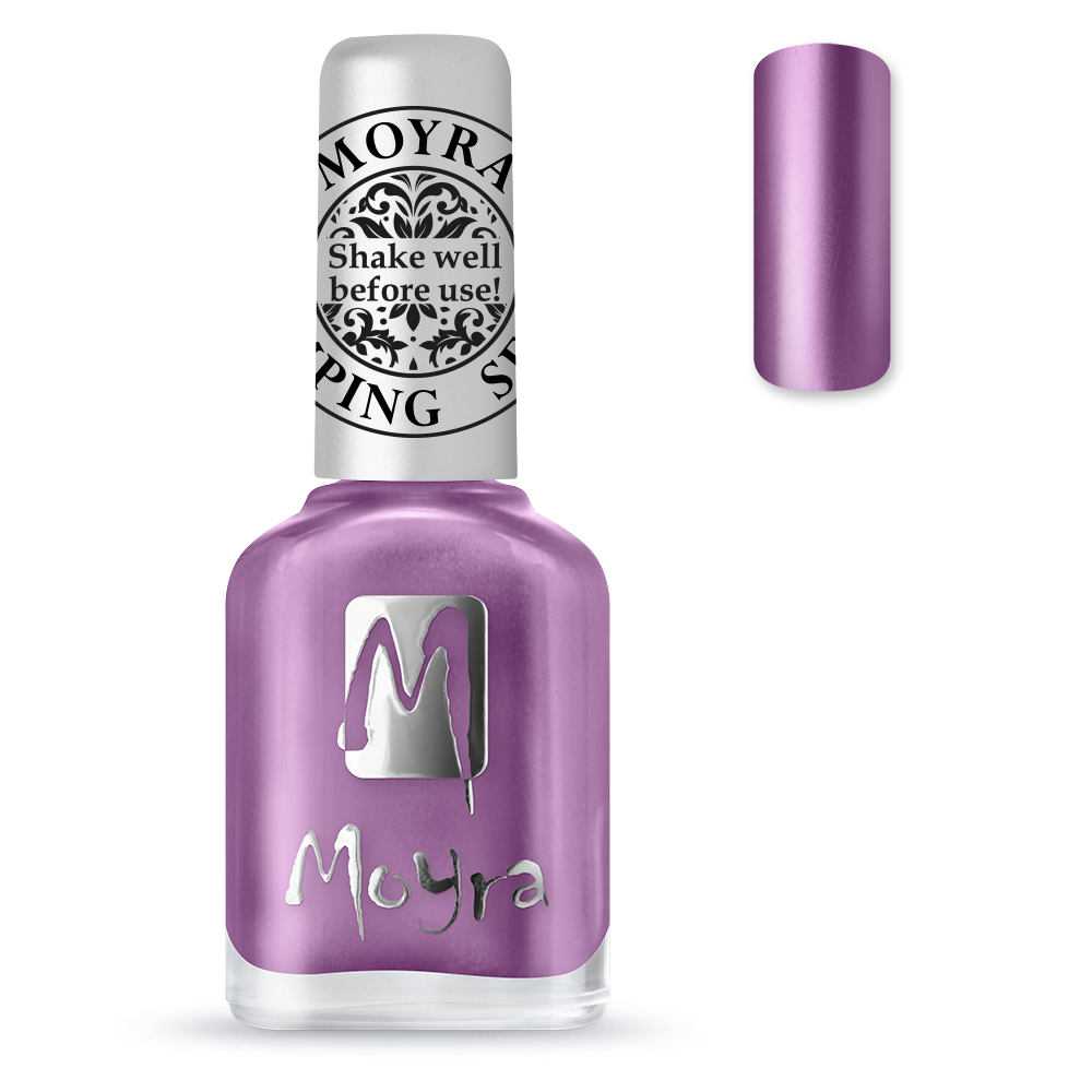 *Stamping Nail Polish - Chrome Purple SP28