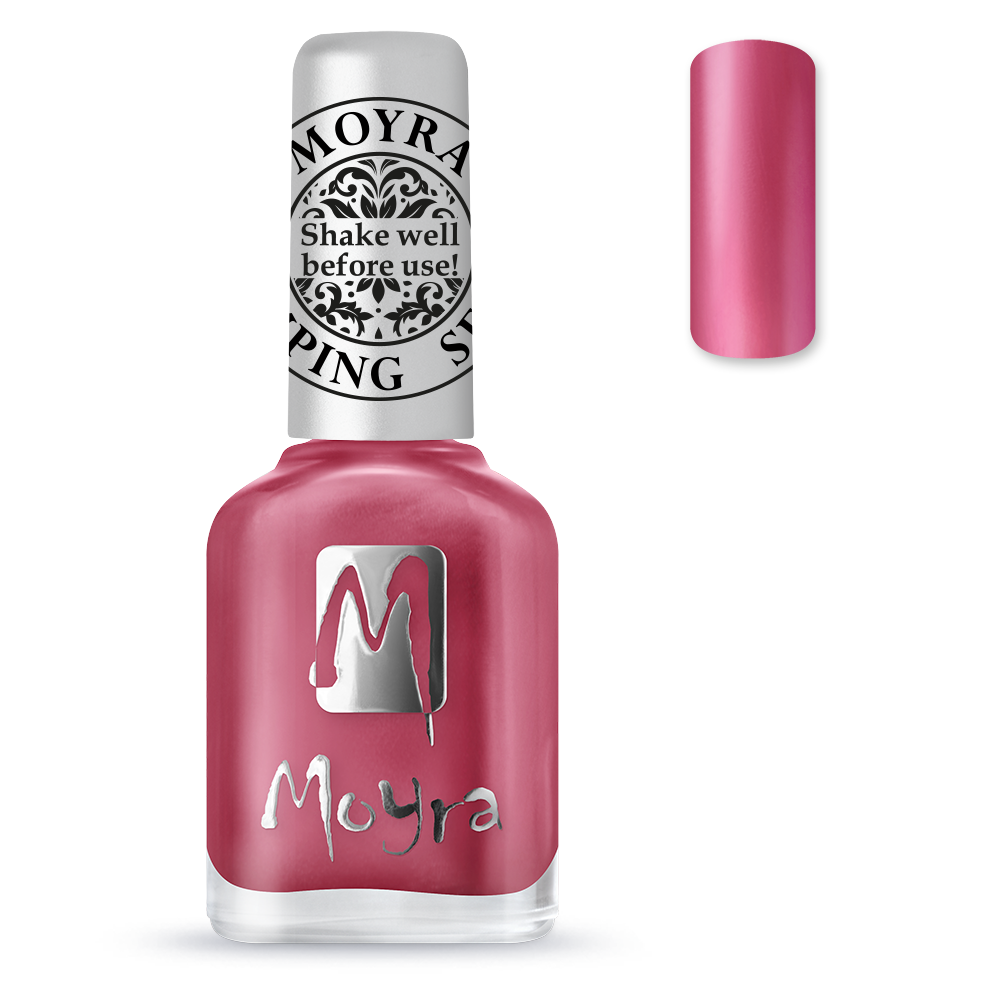 *Stamping Nail Polish - Chrome Rose SP29
