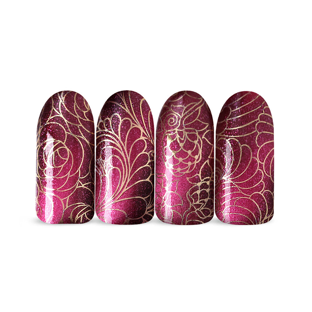 *Stamping Nail Polish - Cat's Eye Magnetic Red SP32