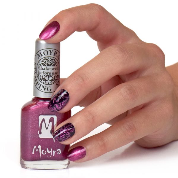 *Stamping Nail Polish - Cat's Eye Magnetic Red SP32