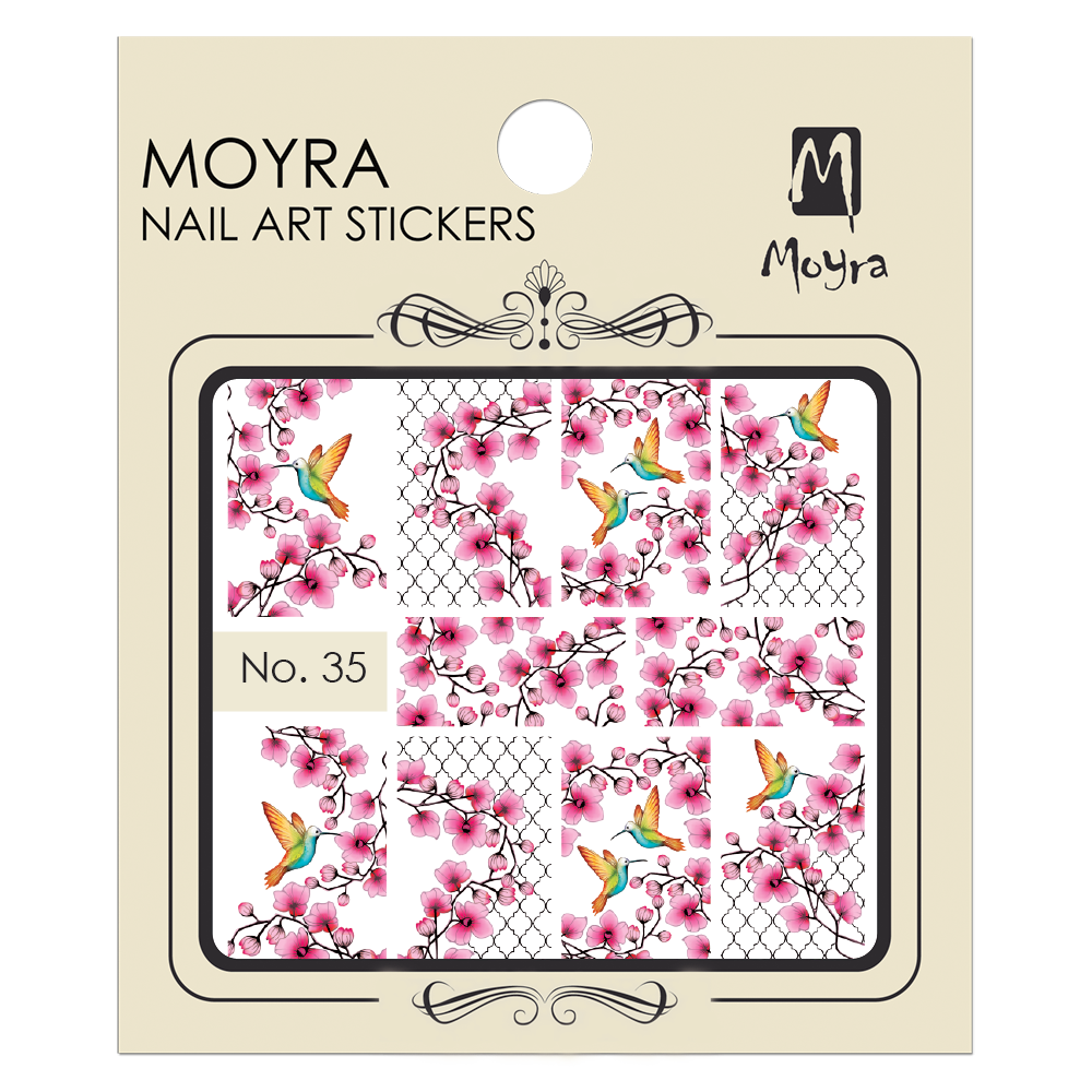 Nail Art Sticker No.35