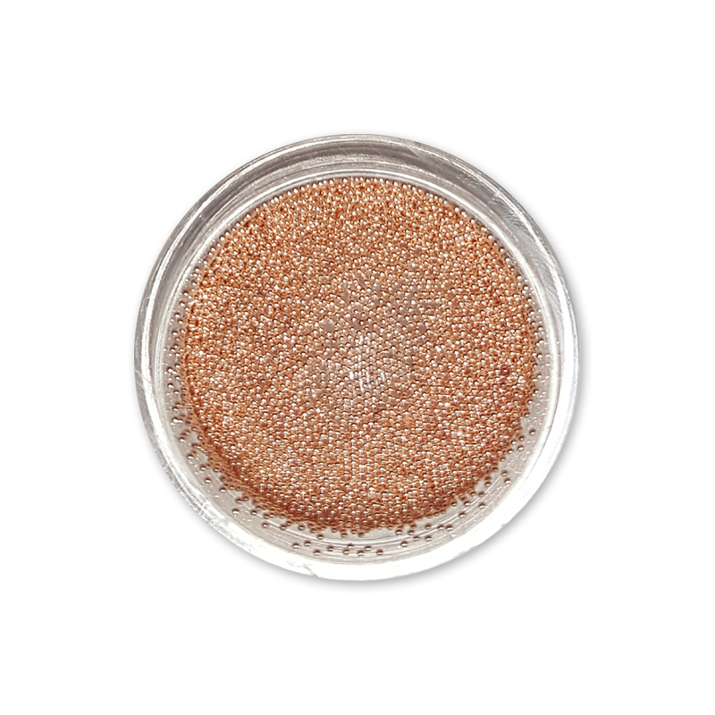 Moyra caviar beads No.06 Rose Gold
