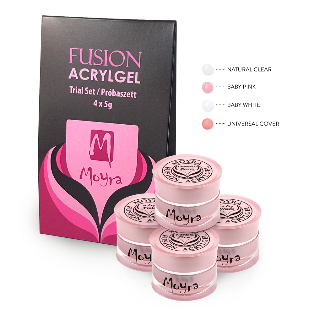 Moyra Fusion Acrylgel Baby Boomer Set