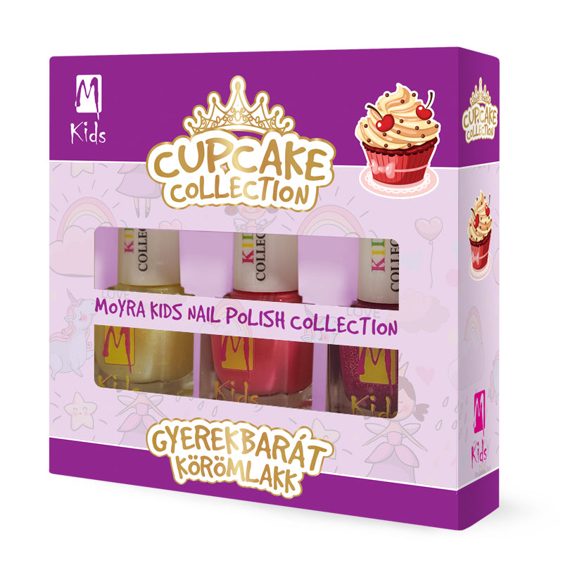 Kids Nail Polish Set Cupcake
