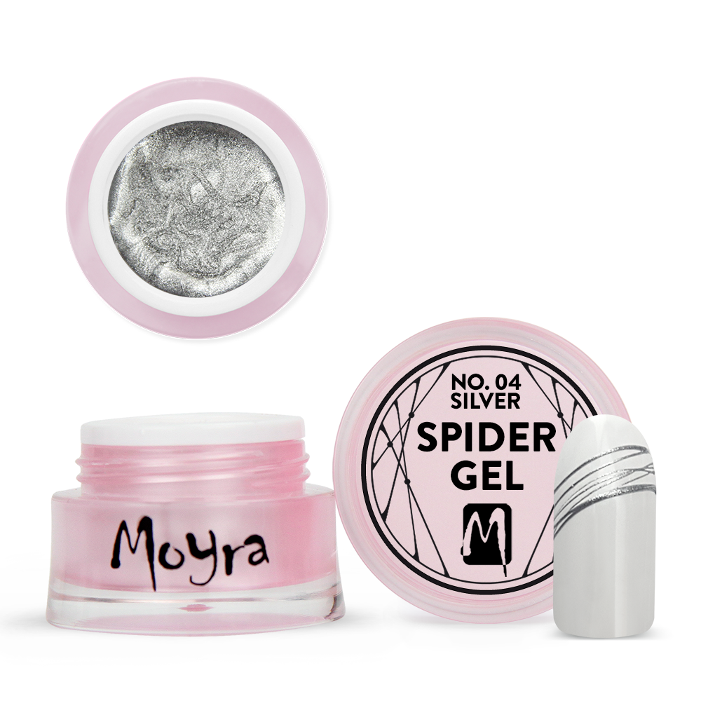 Spider Gel No.04 Silver