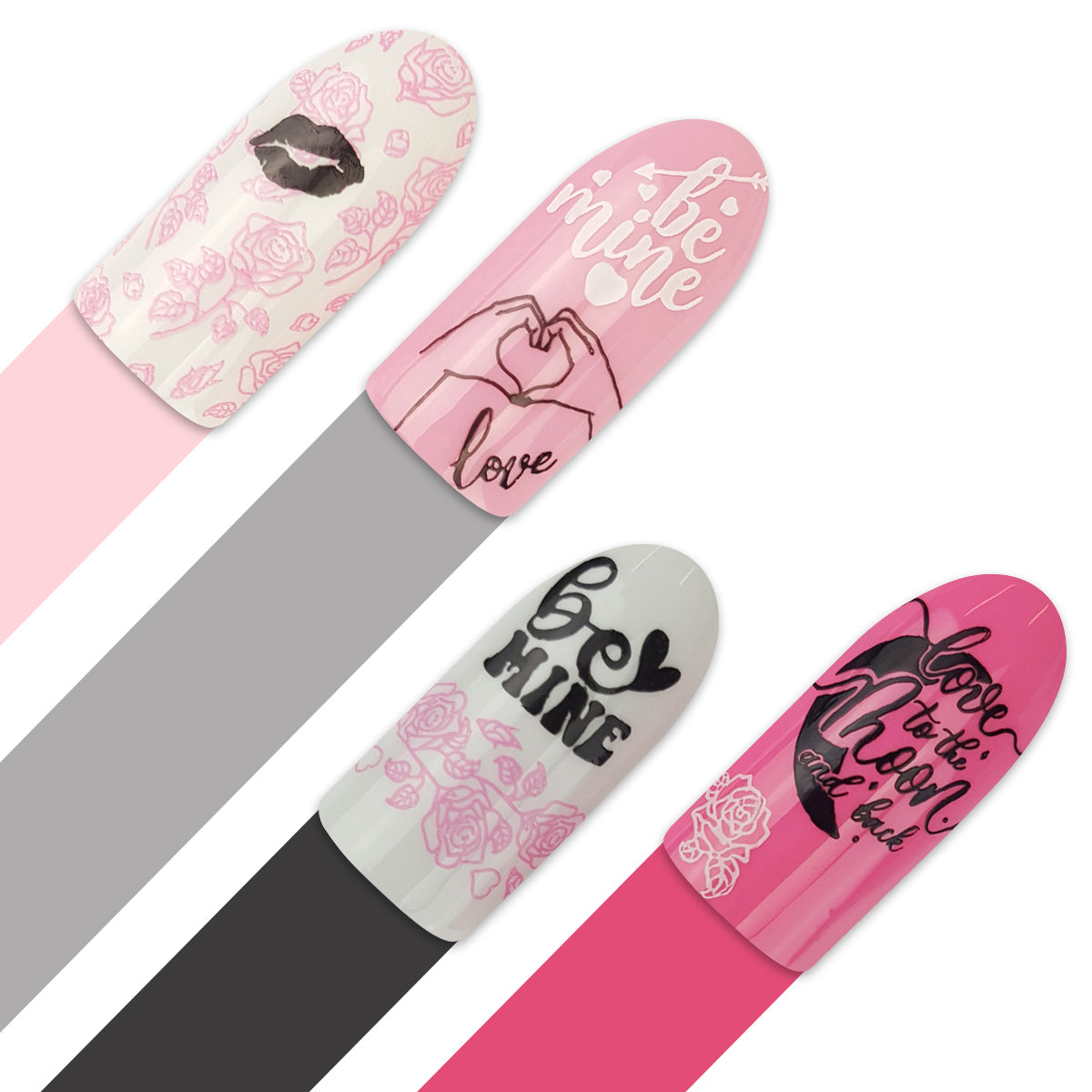 **Stamping Plate 138 February & Optional try on plate sheet
