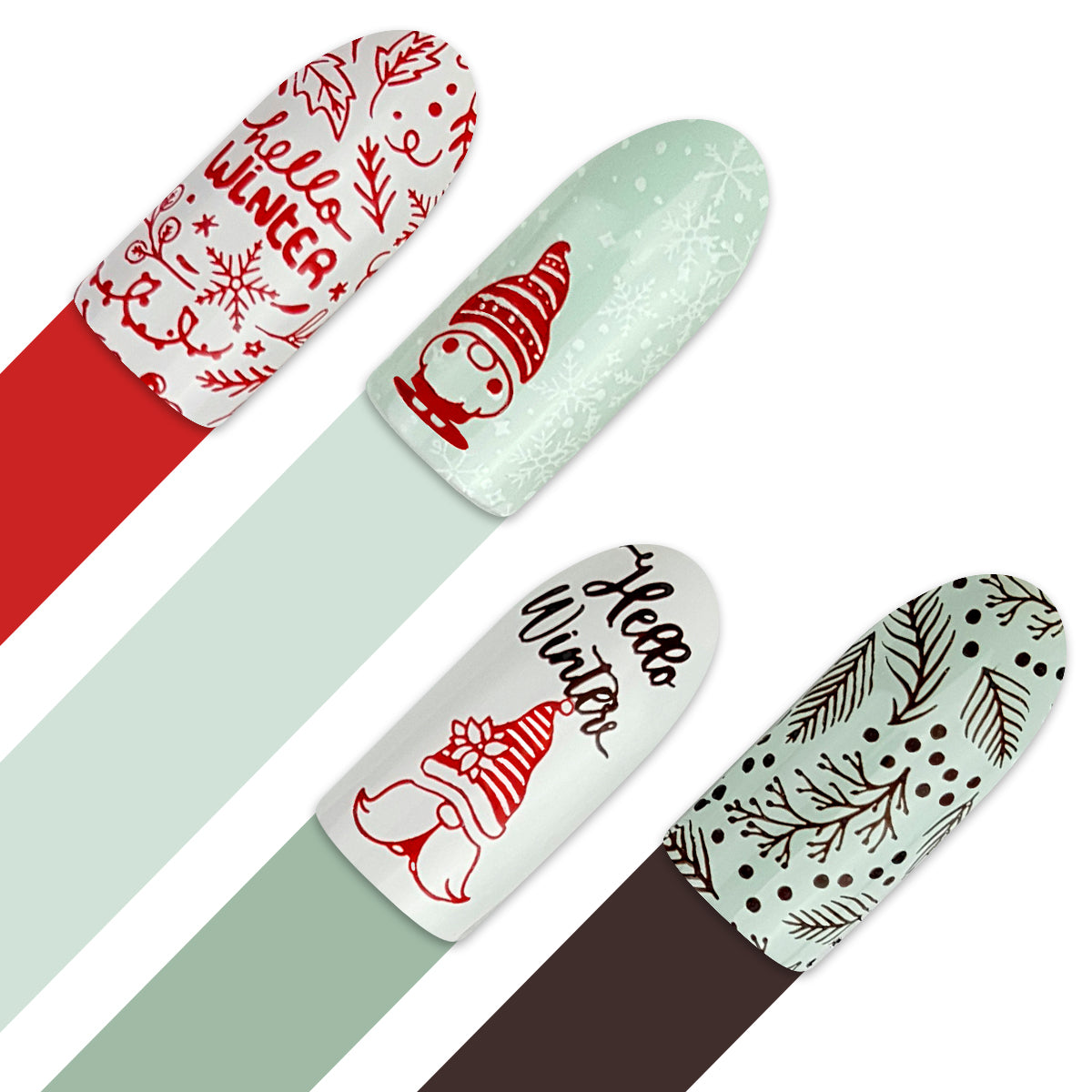 **Stamping Plate 128 Winternail