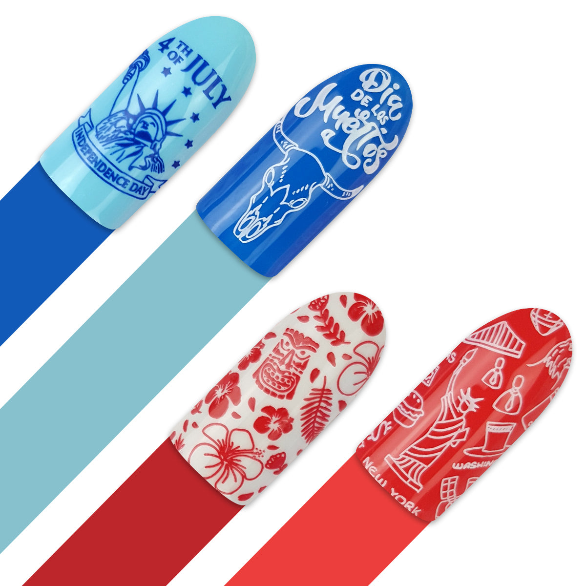 **Stamping Plate 133 Globetrotter - America