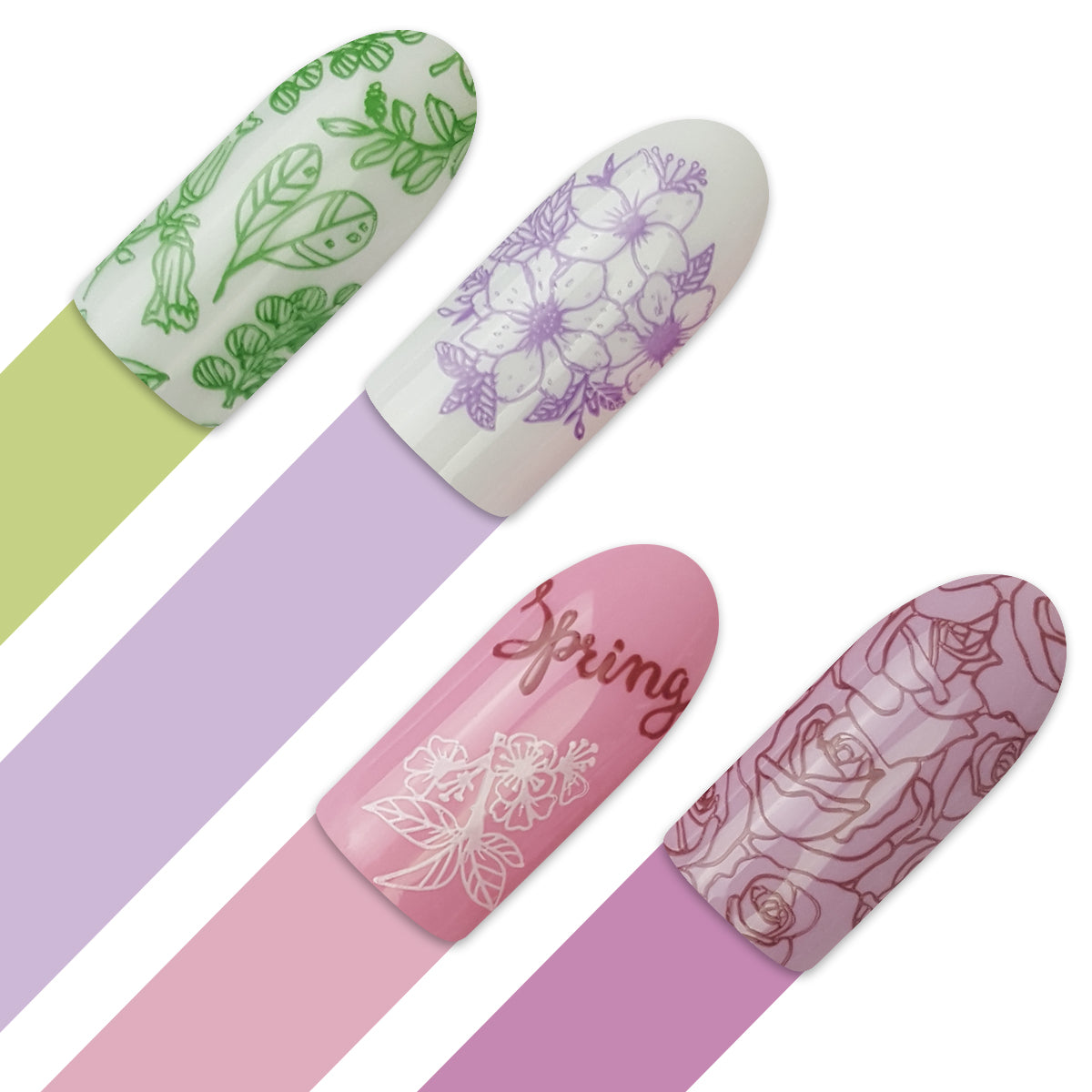 **Stamping Plate 140 April & Optional try on plate sheet