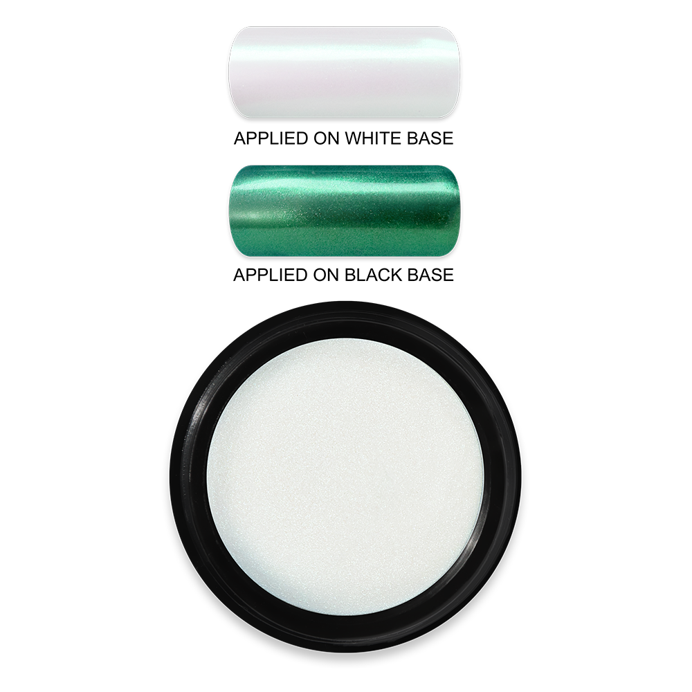 Diamond Shell Effect Powder Green