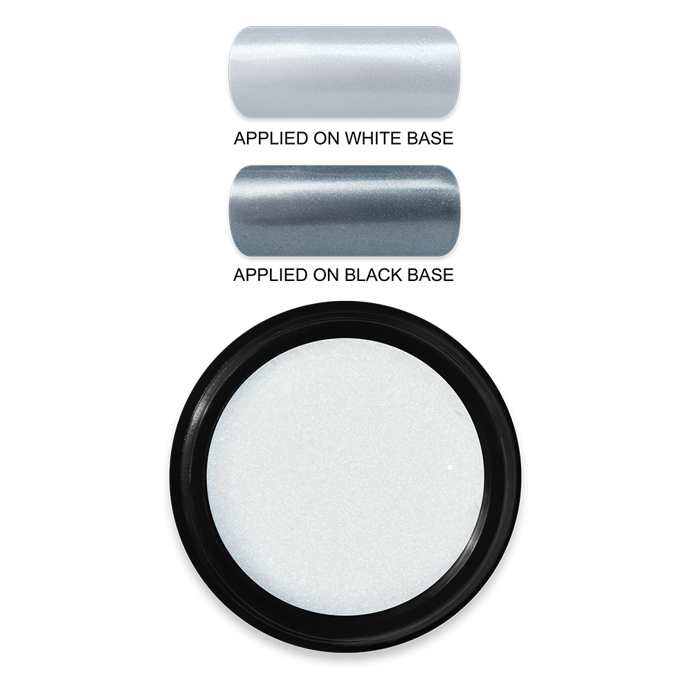 Diamond Shell Effect Powder Silver