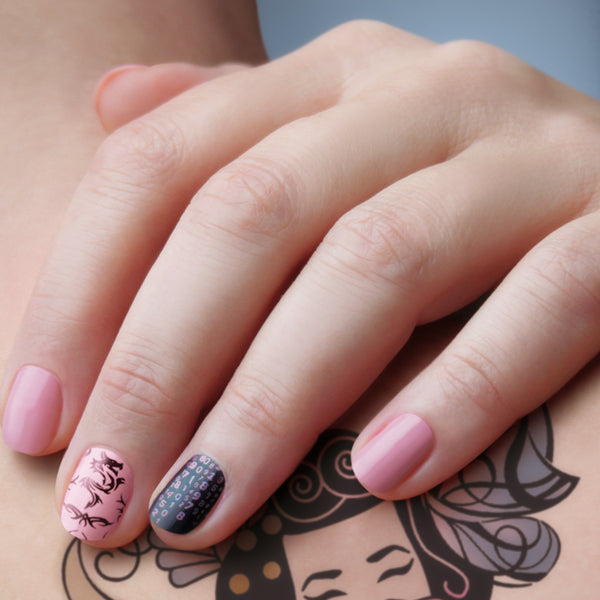 Stamping Plate 34 Tattoo