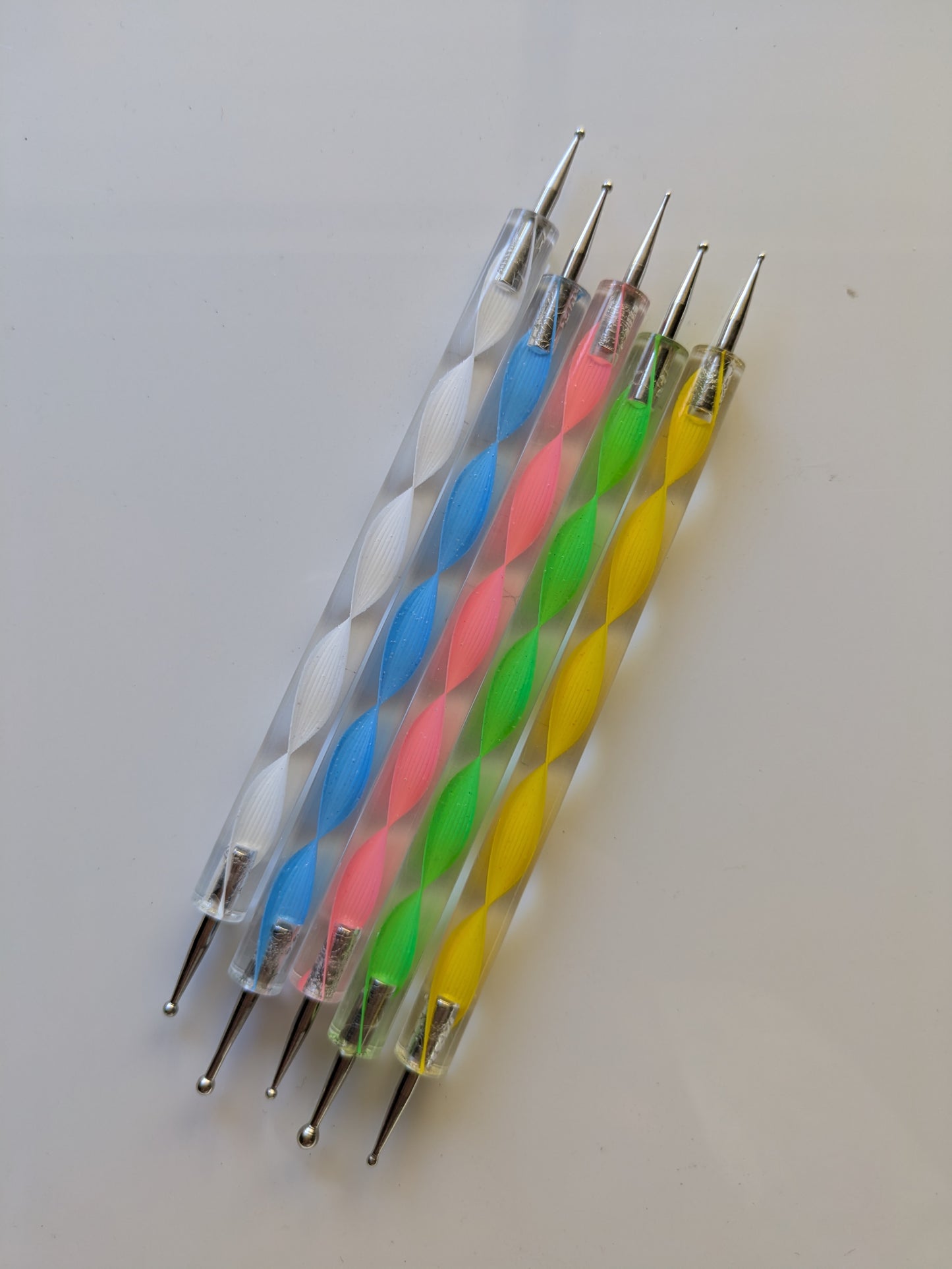 Nail art dotting tools - pack of 5