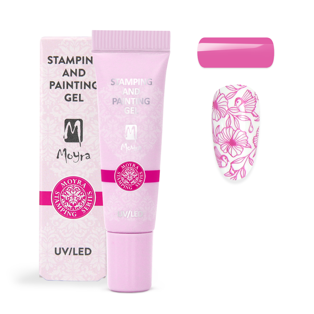 Stamping and Painting Gel 03 - Pink