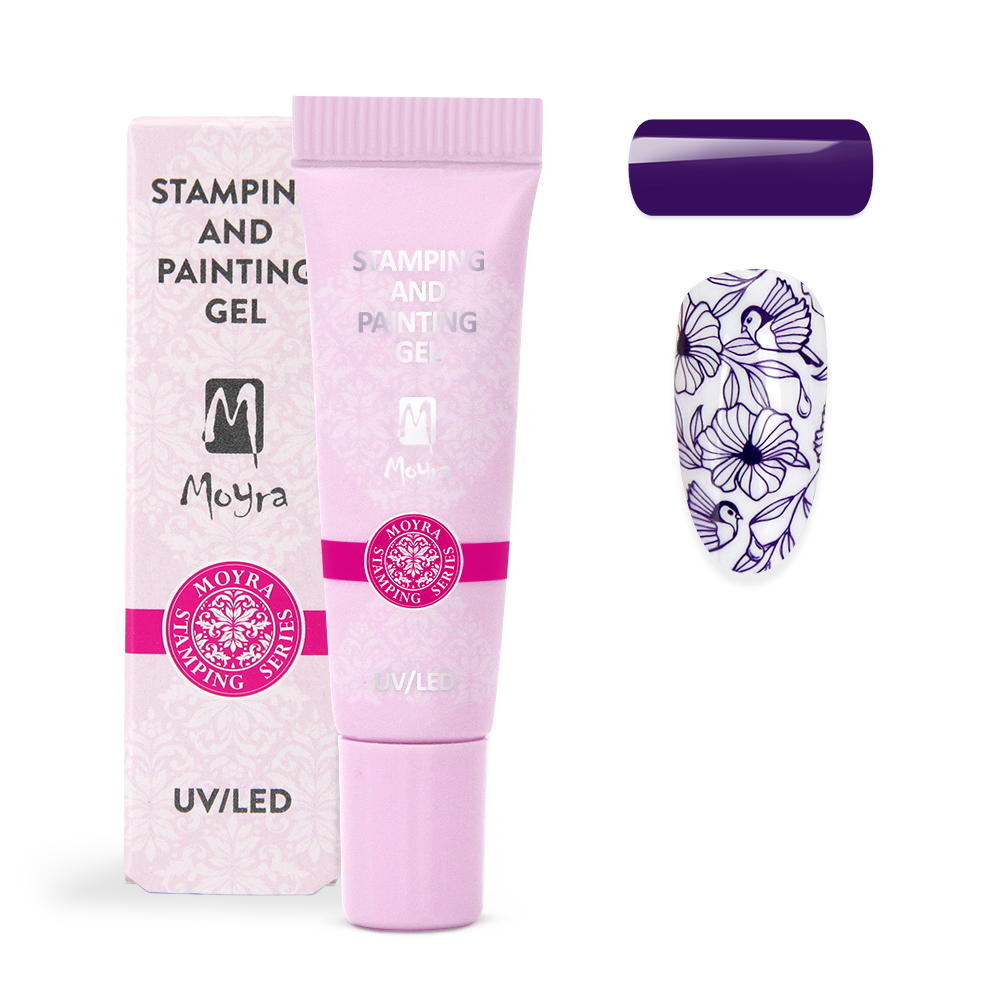 Stamping and Painting Gel 05 - Purple
