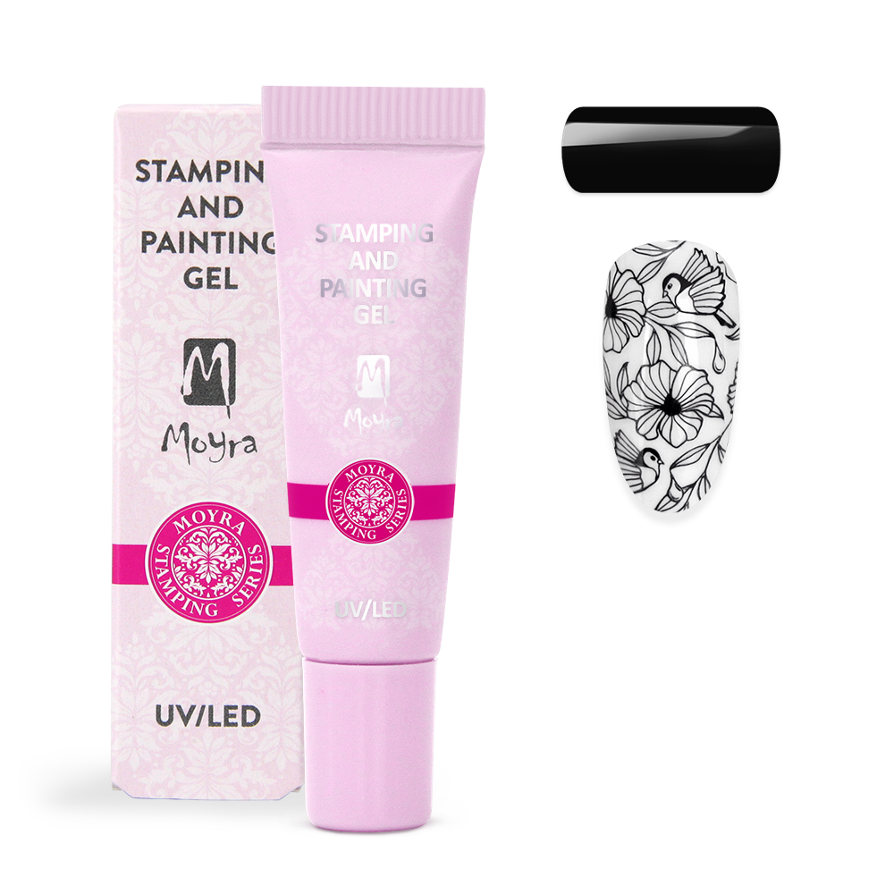 Stamping and Painting Gel 07 - Black