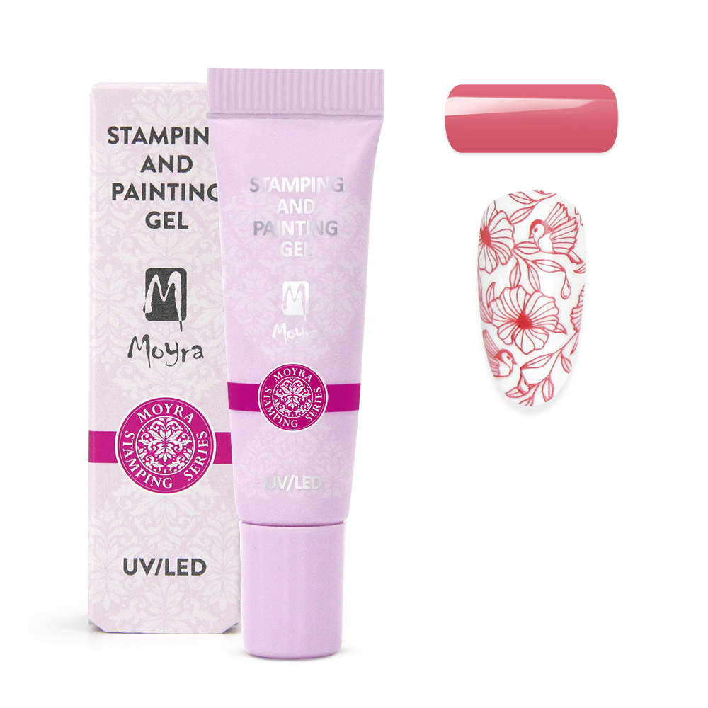 Stamping and Painting Gel 14 - Rose