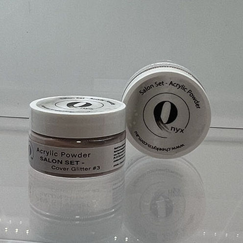 Onyx - Salon Set Acrylic Powder Cover Glitter #3 40gm