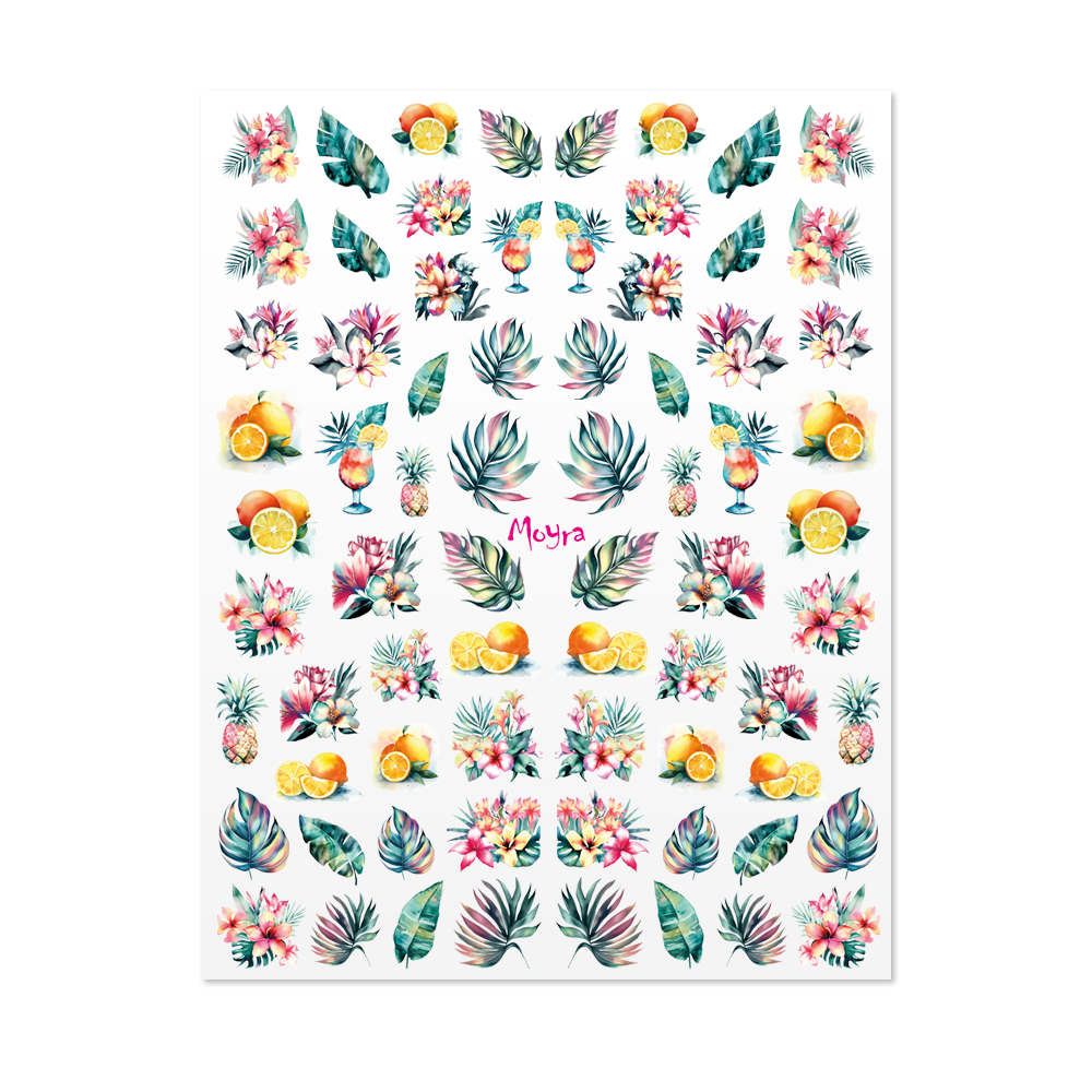 Moyra nail art stickers 24