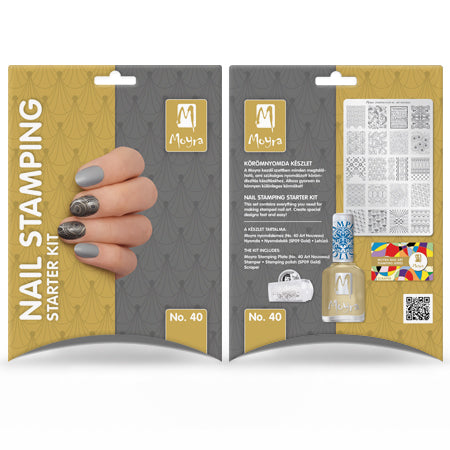 Nail Stamping Starter Kit No. 40