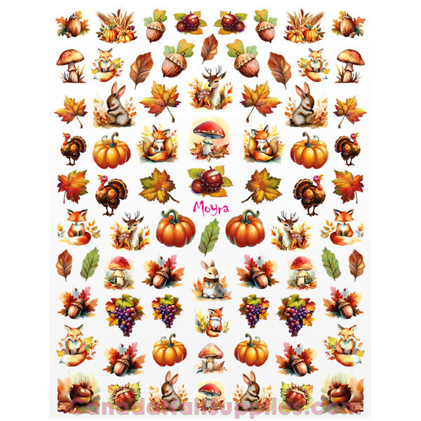 Moyra nail art stickers 23