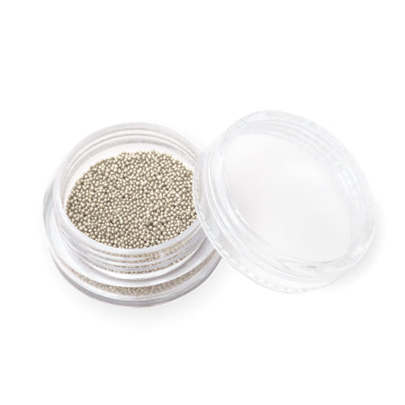 Moyra caviar beads No.04 Silver