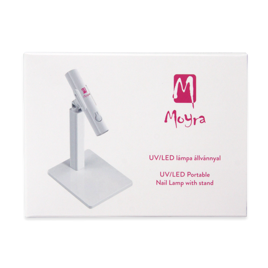 Moyra portable UV/LED nail lamp with stand