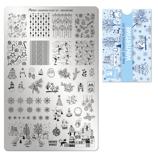 Stamping Plate 101 Wintertime