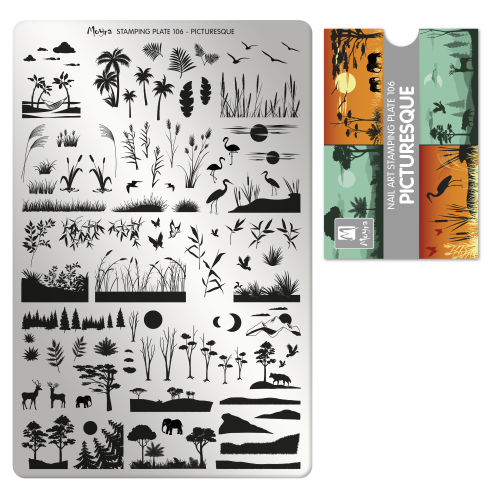 **Stamping Plate 106 Picturesque