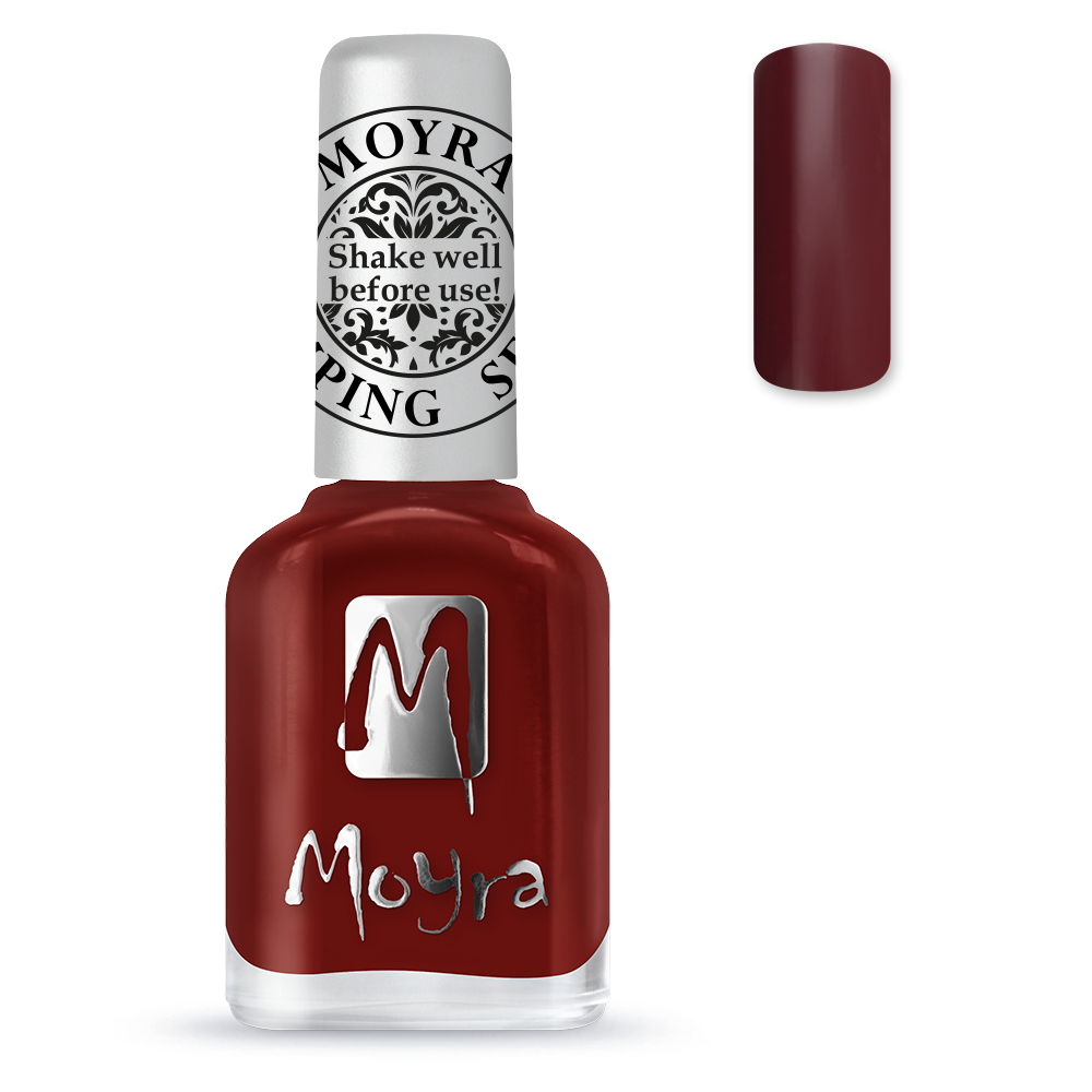 Stamping Nail Polish - Burgundy 03