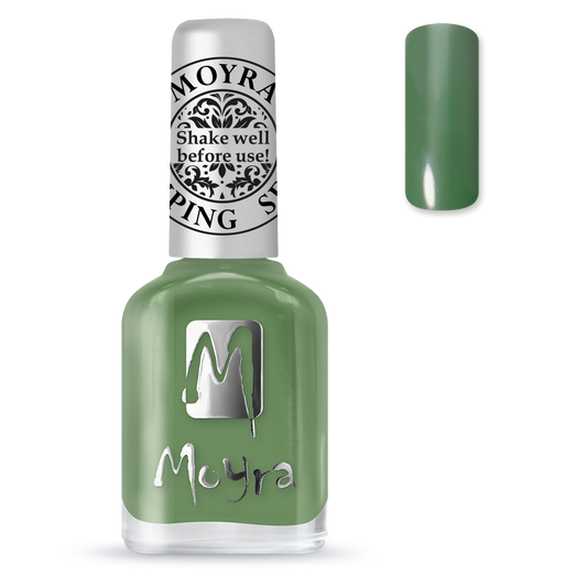 Stamping Nail Polish - Dark Green 14