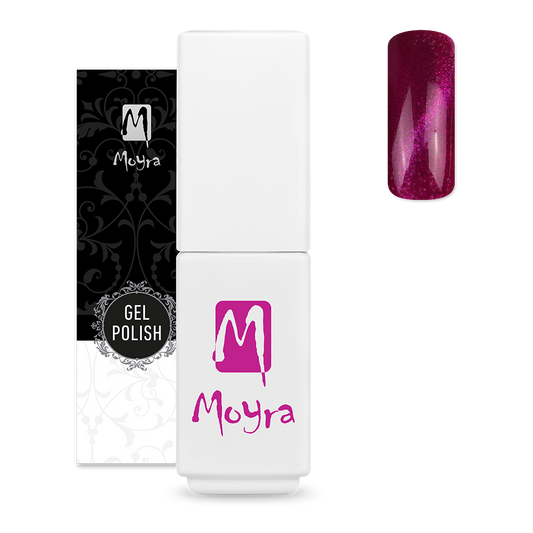 Moyra mini gel polish magnetic collection 506 deep mauve