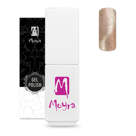 Moyra mini gel polish magnetic collection 511 rose gold