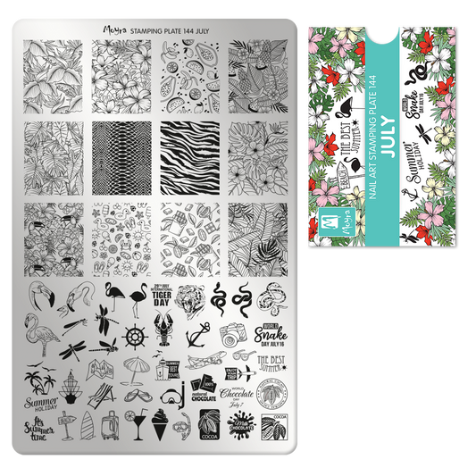 Moyra stamping plate 144 July