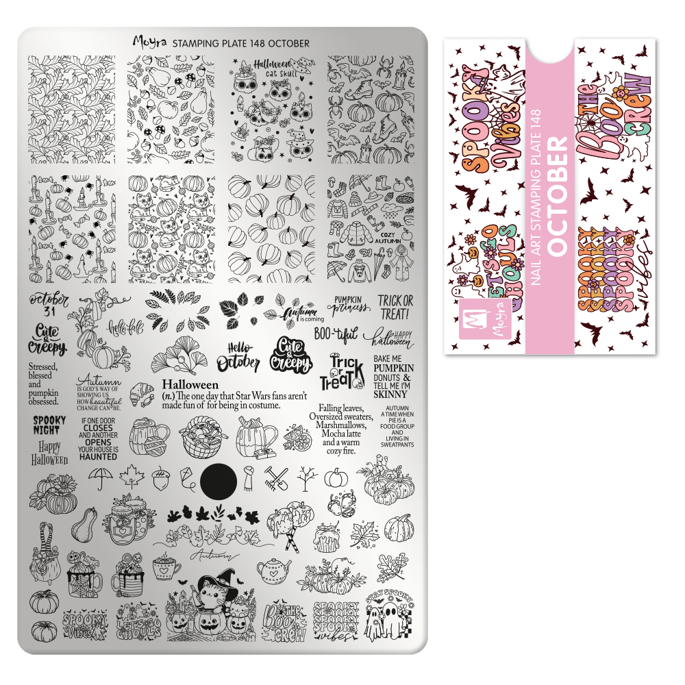 Moyra stamping plate 148 October