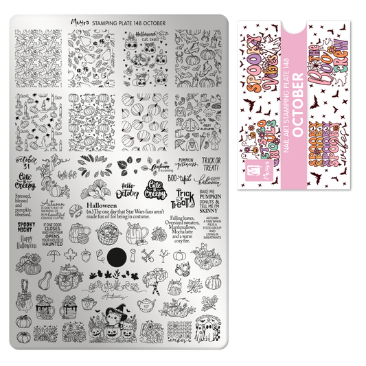 Moyra stamping plate 148 October