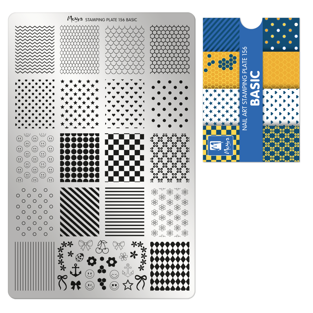 Moyra stamping plate 156 Basic