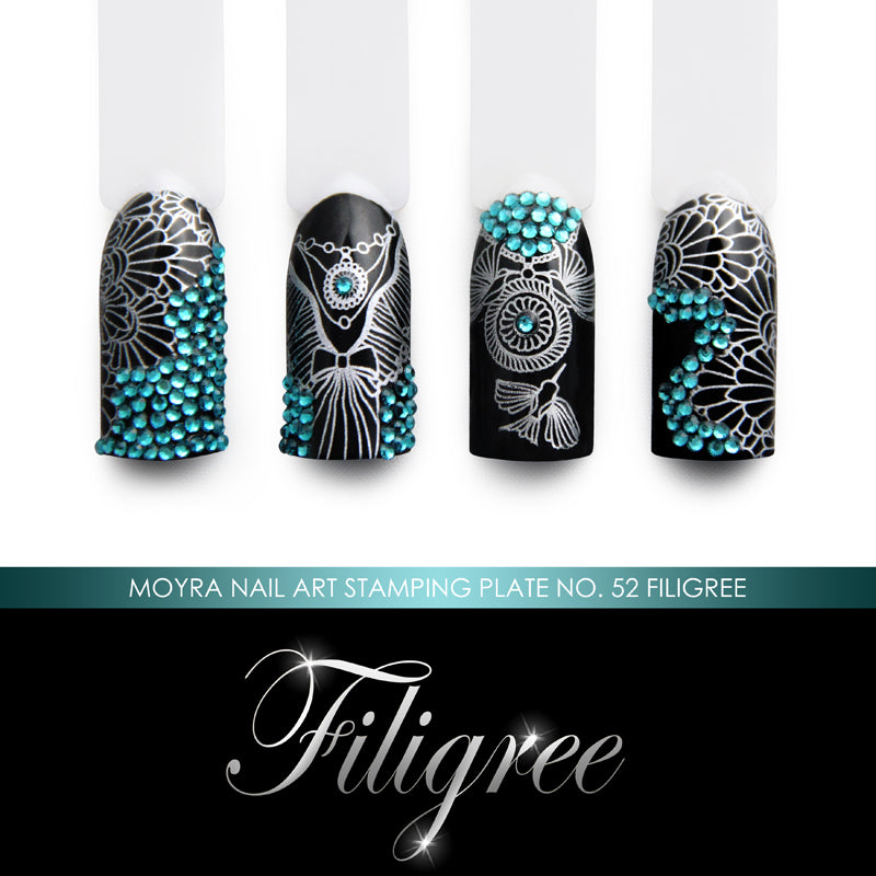 Stamping Plate 52 Filagree