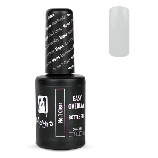 Moyra easy overlay bottle gel 01 clear