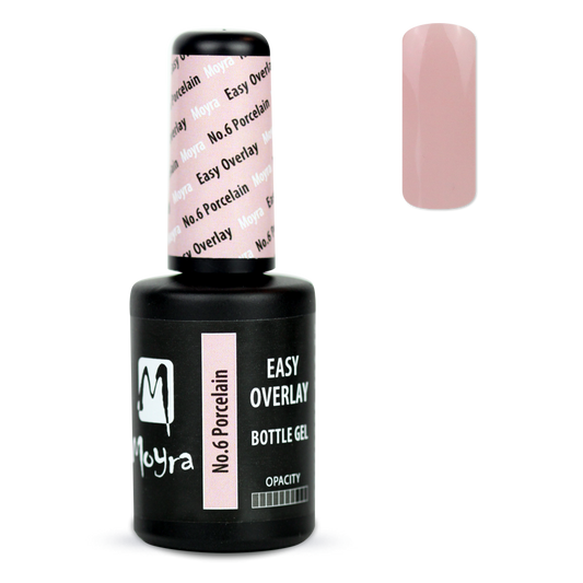 Moyra easy overlay bottle gel 06 Porcelain