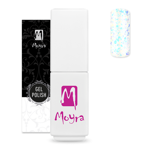 Moyra mini gel polish glitter mix collection 403